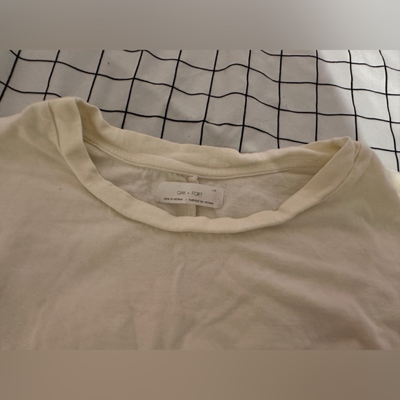 Oak & Fort Cropped Tee - Picture 2 of 2